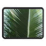 Overlapping Palm Fronds Tropical Green Abstract Hitch Cover