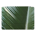 Overlapping Palm Fronds Tropical Green Abstract iPad Pro Cover