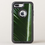 Overlapping Palm Fronds Tropical Green Abstract OtterBox Defender iPhone 8 Plus/7 Plus Case