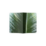 Overlapping Palm Fronds Tropical Green Abstract Passport Holder