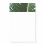 Overlapping Palm Fronds Tropical Green Abstract Post-it Notes