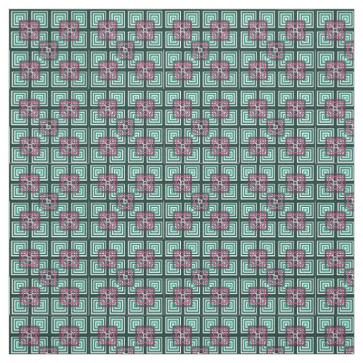 Overlapping Squares  Fabric