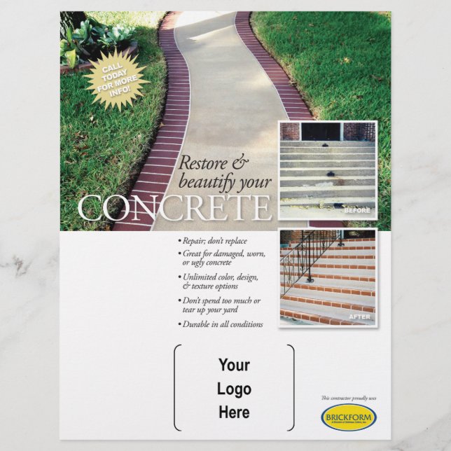 Overlay & Restoration Flyer (Front)