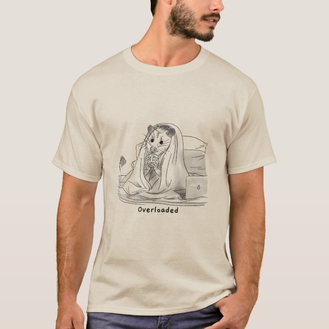 Overloaded Med Student  T-Shirt (Front)