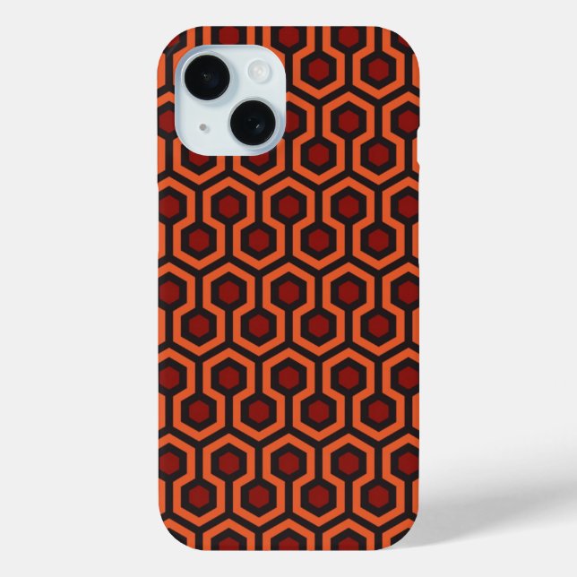 Overlook Hotel Carpet Pattern iPhone / iPad case (Back)