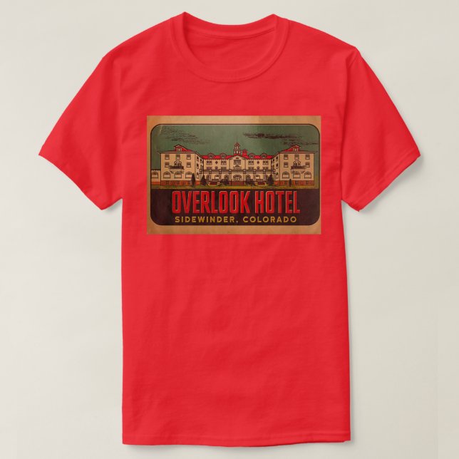 Overlook Hotel Travel T-Shirt (Design Front)