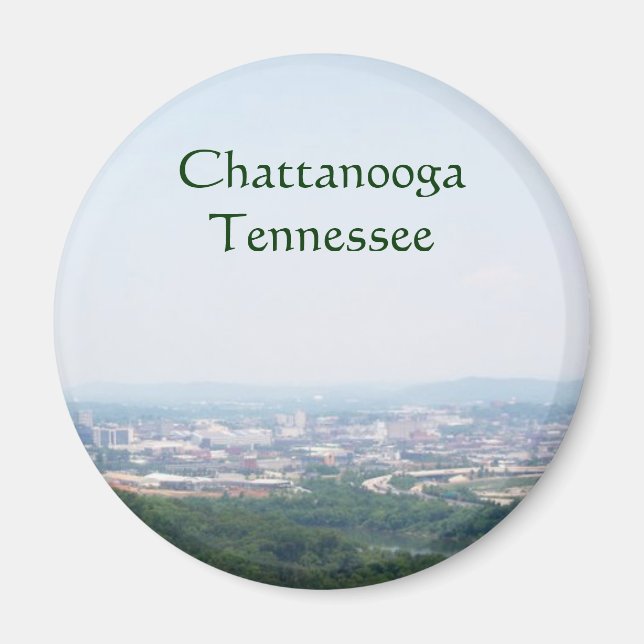 Overlook of Chattanooga, TN Magnet (Front)