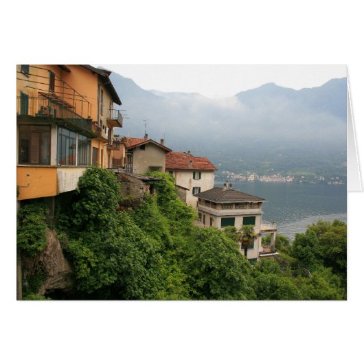 Overlooking Lake Como Cards (Front Horizontal)