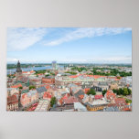 Overlooking Riga Latvia Poster at Zazzle