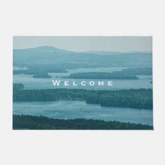 Overlooking Winnipesaukee Doormat