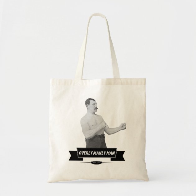 Manly hotsell tote bag