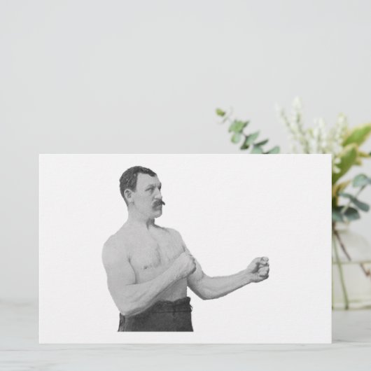 Overly Manly Man Meme (Standing Front)