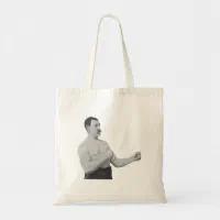 Overly Manly Man Meme Tote Bag