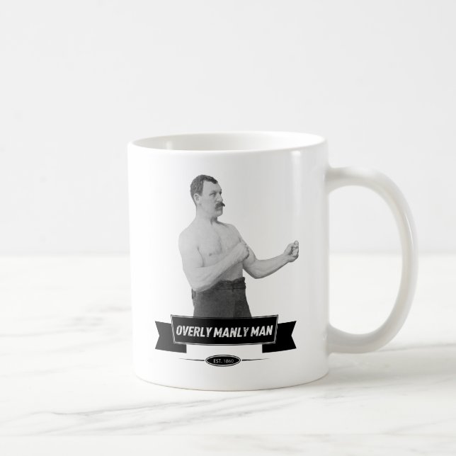 Overly Manly Man Mug (Right)