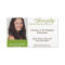 Oversize green custom headshot company logo