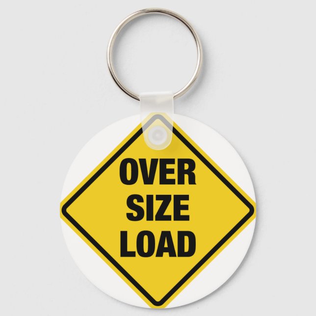 Oversize Load Keychain (Front)