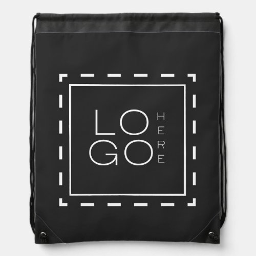 Oversized Big Giant Square Logo Custom Business Drawstring Bag