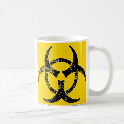 Oversized Biohazard design Coffee Mug