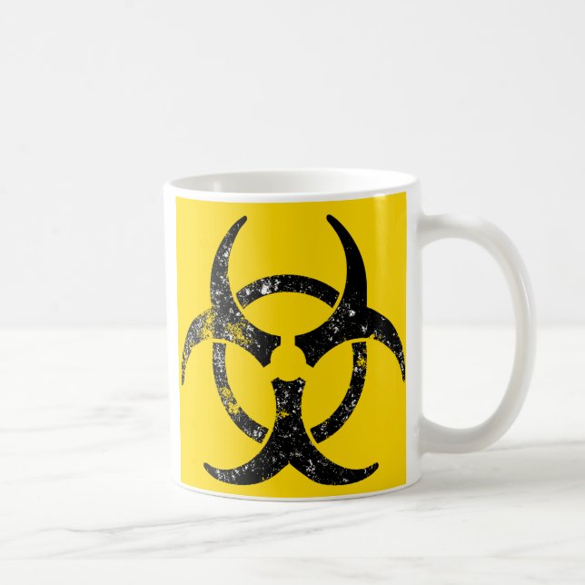 Oversized Biohazard design Coffee Mug (Right)