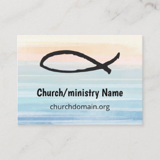 Oversized Business Card for Church or Ministry