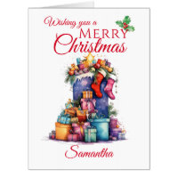 Oversized Christmas Sack and Gifts
