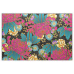 Oversized Japanese print kimono style fabric