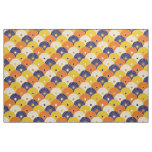 Oversized kimono patterned fabric