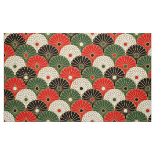 maneki neko fabric