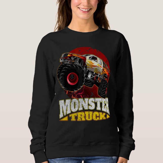 Oversized Monster Truck Sweatshirt (Front)