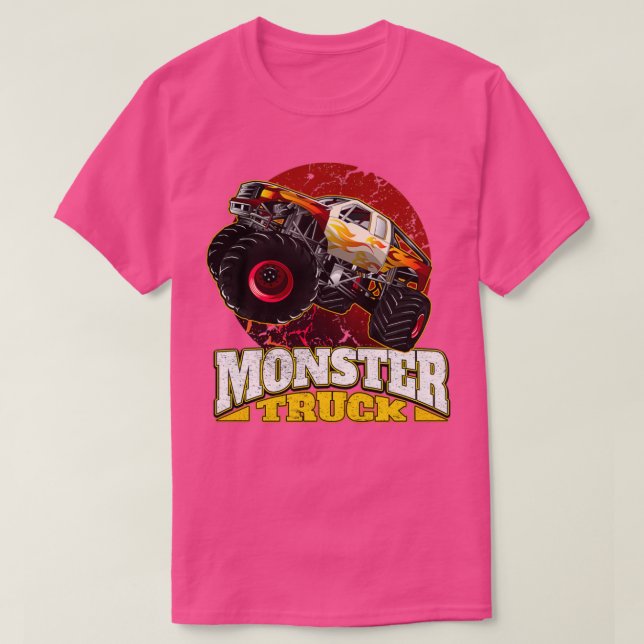 Oversized Monster Truck T-Shirt (Design Front)
