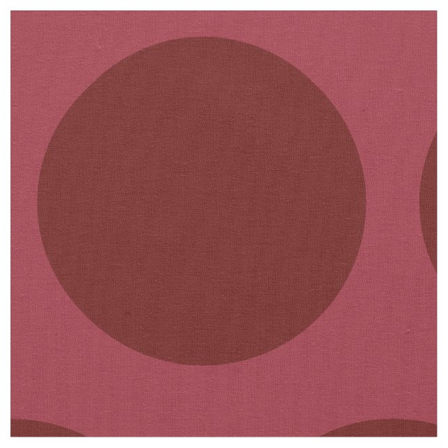 Oversized Polka Dot Pattern Fabric (Close Up)