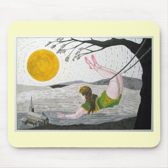 OverThe Moon, Over You! Mouse Pad (Front)