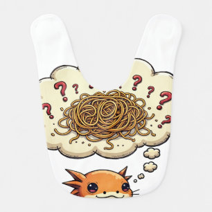 Overthink This Funny Quote Burnt Sienna Notebook A Baby Bib