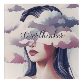 Overthinker Acrylic Print