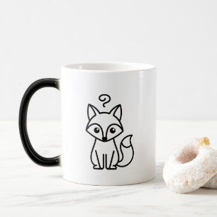 Overthinking Again Fox Color Morph Mug