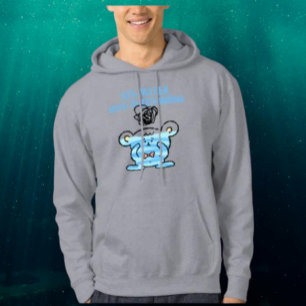 Overthinking Bear Hoodie– 70% Water, 100% Thoughts Hoodie