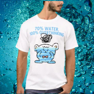 Overthinking Bear Tee – 70% Water, 100% Thoughts