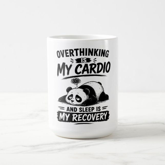 Overthinking Is My Cardio Coffee Mug (Center)