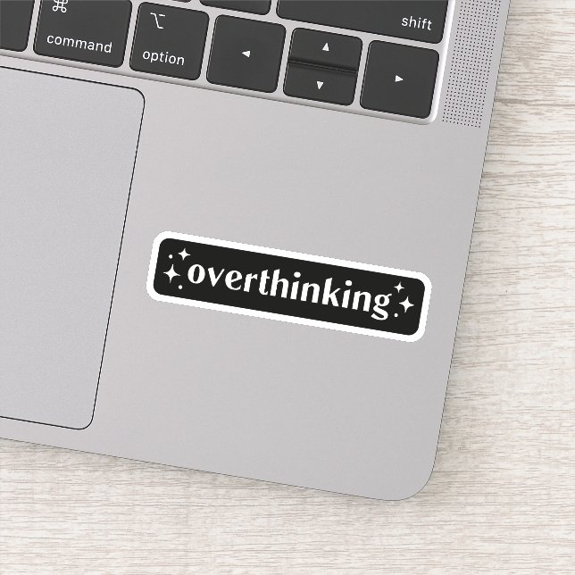 Overthinking Sticker (Detail)
