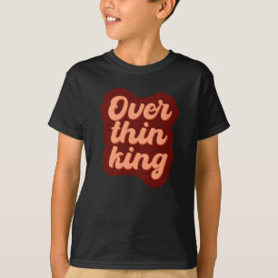 Overthinking Typography Design For Professional Ov T-Shirt