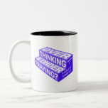 Overthinking &amp; Underpraying Mug w verses (purple)