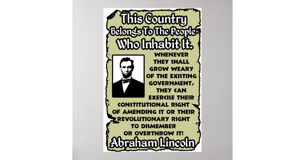 Overthrow The Government Poster Zazzle Overthrow The Government Poster Zazzle
