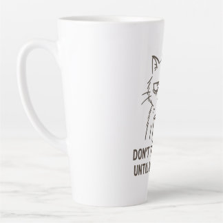 Overtime Cat Mug – “Don’t Talk to Me Until My 3rd