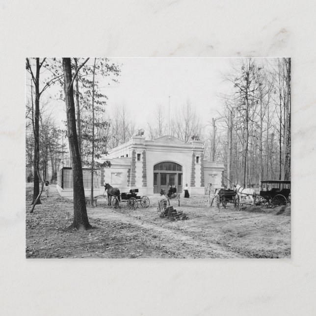 Overton Park, Memphis, TN c1905 Vintage Postcard (Front)