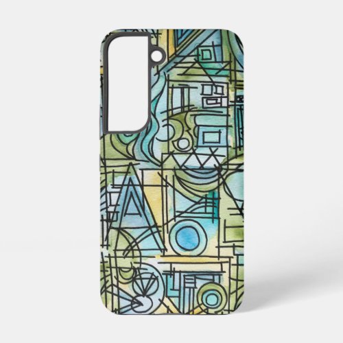 Overture_Hand Painted Abstract Art Samsung Galaxy S22 Case