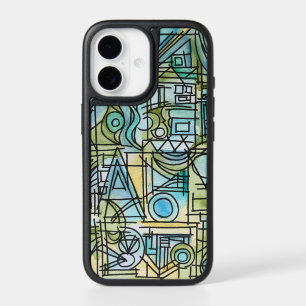 Overture-Modern Geometric Watercolor Art iPhone 17 Case