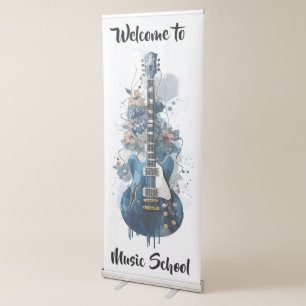 Overture of Elegance" retractable banner