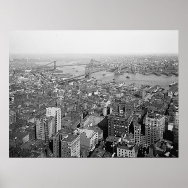 Overview of New York City Poster (Front)