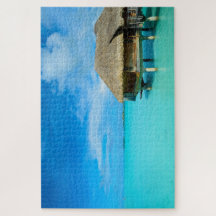 Overwater bungalow on Bora Bora island