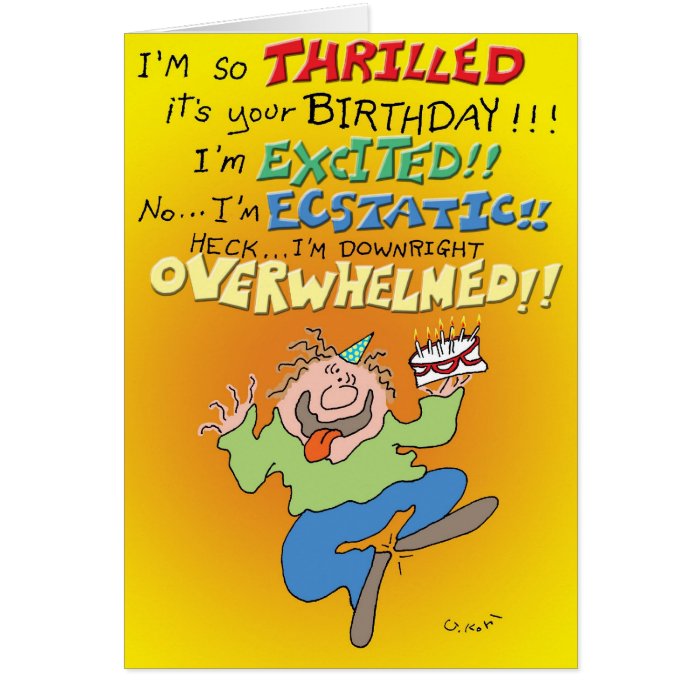 Overwhelmed Card